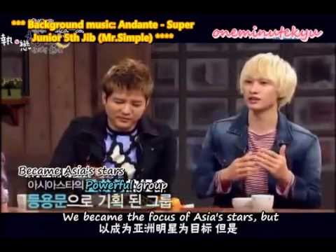 ENGSUB SHINee could have debuted as 'Super Junior'?!