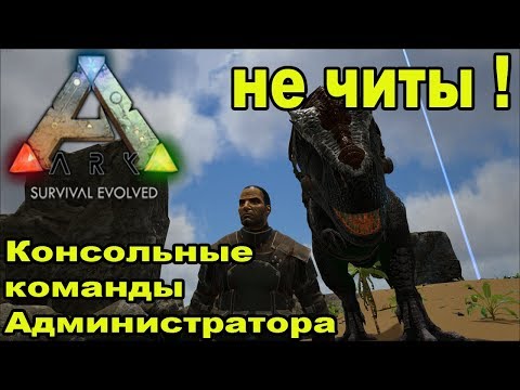 Консольные команды Администратора в ARK Survival Evolved.