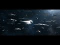 Dark Forest (Cixin Liu - Three Body Problem) - Teardrop tears through fleet of ships