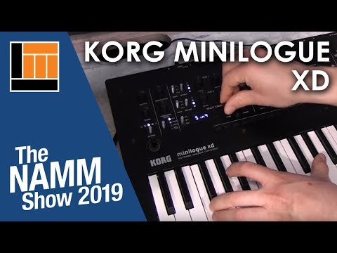 L&M @ NAMM 2019: Korg Minilogue XD Synth