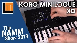 L&M @ NAMM 2019: Korg Minilogue XD Synth