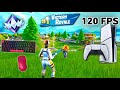 Fortnite Unreal Ranked Reload On PS5 Slim Keyboard Mouse Gameplay 120 FPS 4K