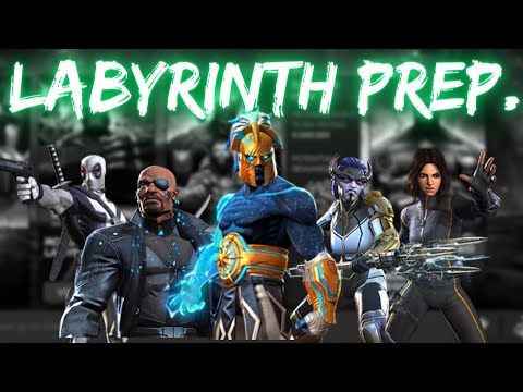Labyrinth of Legends | Preparation Team Aegon | Marvel Contest of Champions