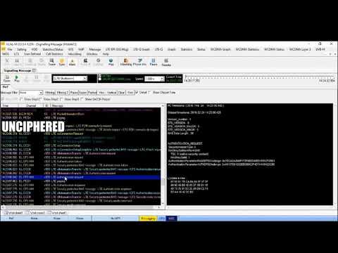 Attach Procedure Demonstration LTE