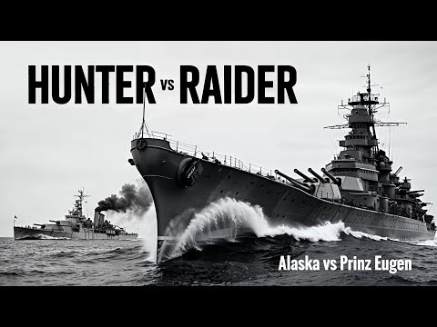 USS Alaska vs Prinz Eugen — Hunter vs Raider