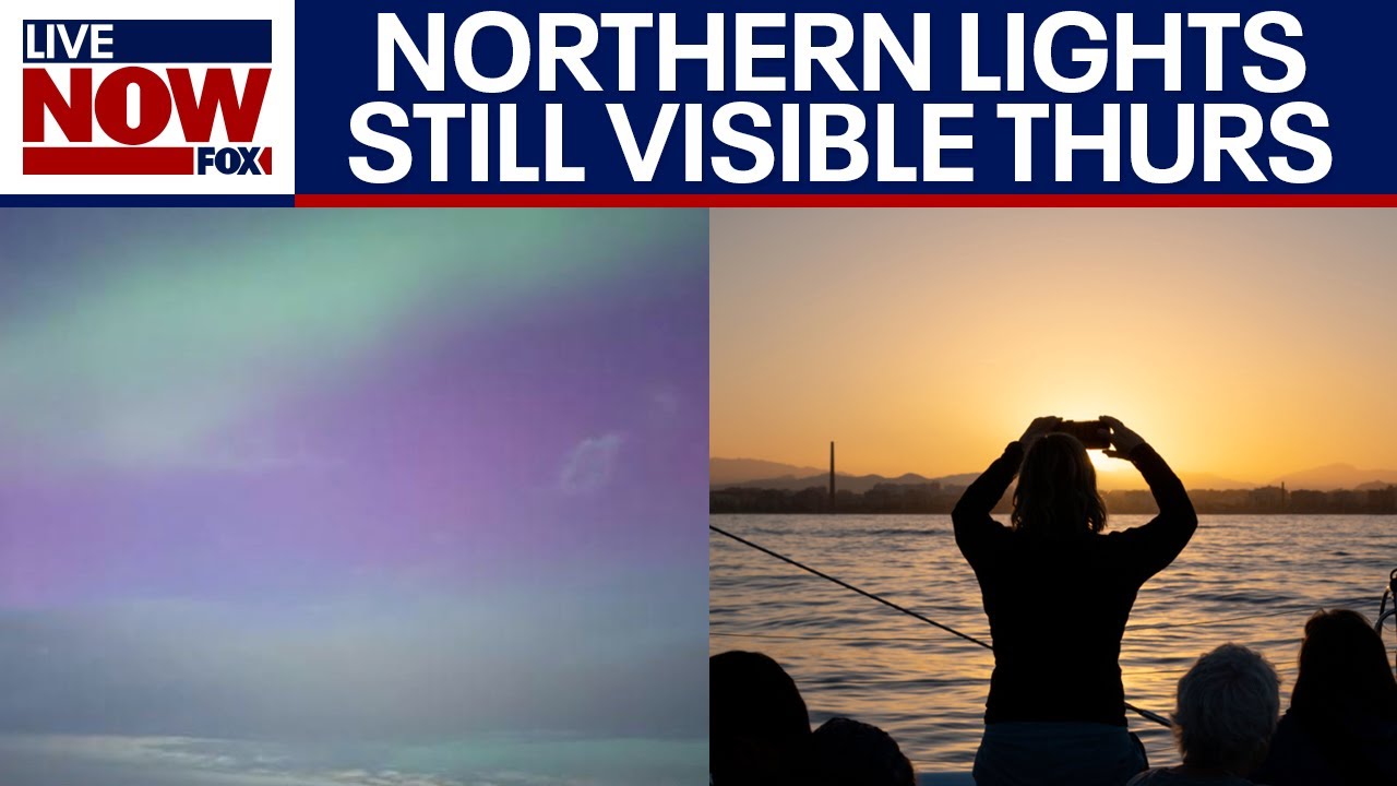Northern lights still visible through Thursday night
