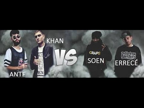 REACCIÓN 2.0- BATALLA DE EXHIBICIÓN- KHAN & ANTE VS SOEN & ERRECE