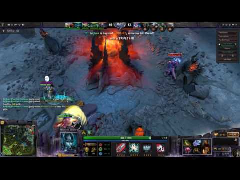 Dota 2 Phantom Assassin rampage