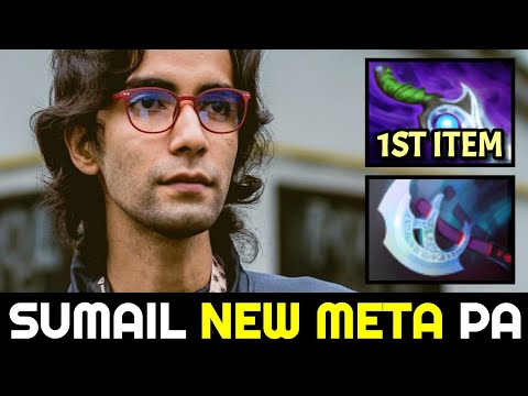 SUMAIL New Meta Phantom Assassin — First Item Diffusal Blade 7.31 Dota 2
