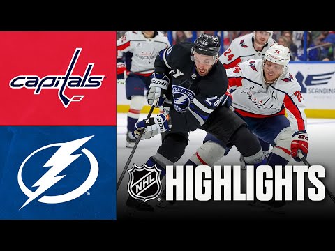 NHL Highlights | Capitals vs. Lightning | November 08, 2025