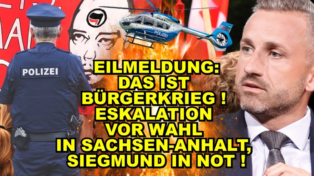 EIL: DAS ist BÜRGERKRIEG! ESKALATION!