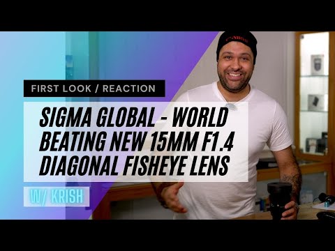 World-Beating : Sigma 15mm 1.4 Diagonal Fisheye Lens Overview with Krish | Carmarthen Cameras