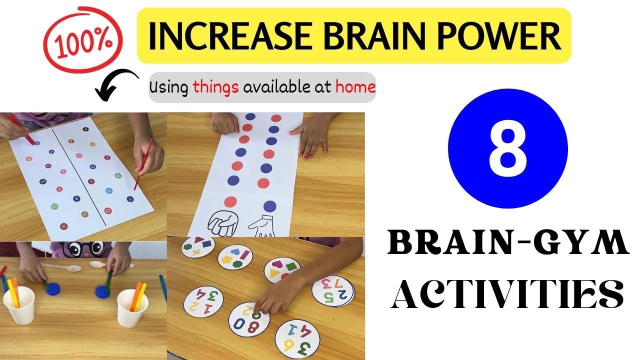 8 Brain Gym Activities For Kids | Brain Gym (Age 2+)