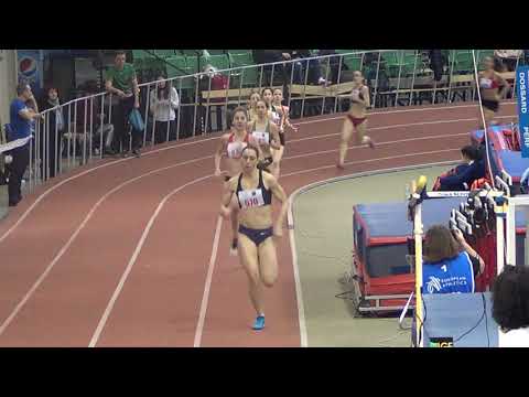 2019 02 09 MASZ NYÍLT női 800m 2. futam