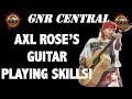 Guns N' Roses: The True Story Behind Axl Rose's Guitar Playing Ability