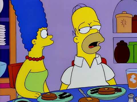 Los Simpson - Homer no se habla con Lisa