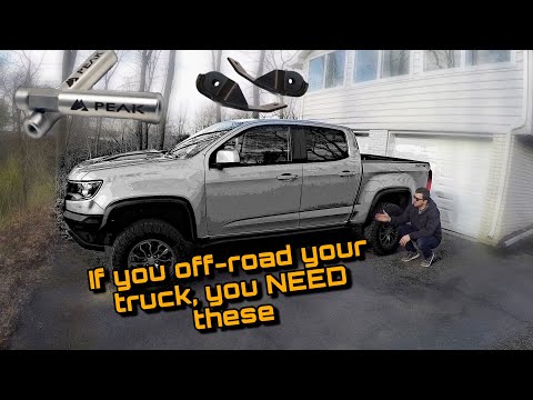 HOW TO: Install Tie Rod Sleeves and Shock Skids - Colorado ZR2 (NEEDED OFF-ROAD PROTECTION)