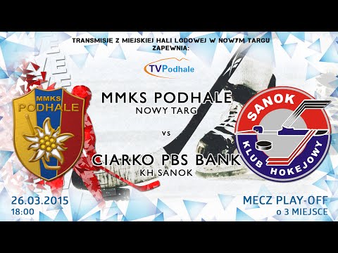 PLAY-OFF! MMKS PODHALE NOWY TARG VS CIARKO PBS BANK KH SANOK