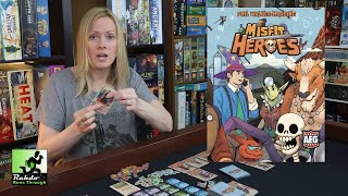 Misfit Heroes ►►► AEG brings back the Transparent Cards!