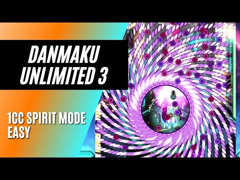 Danmaku Unlimited 3 1cc Spirit Mode - Easy (Switch)