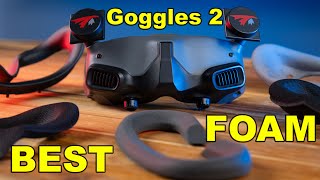 DJI Goggles 2 Best Foam for ultimate comfort #djigoggles2 #dji goggles