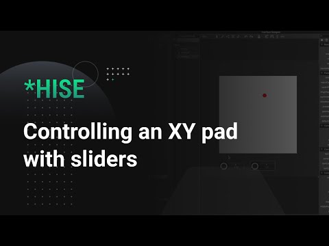 Controlling an XY pad with sliders