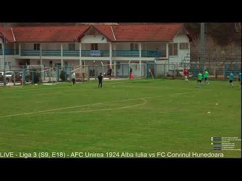LIVE: Liga 3 - Unirea Alba Iulia vs Corvinul Hunedoara