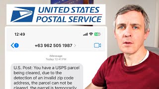 USPS Invalid ZIP Code Text: Scam or Legit