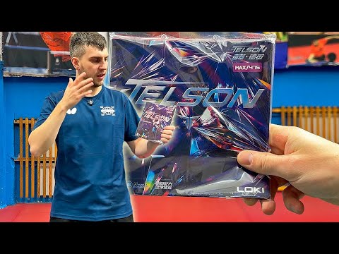 EUROTENSOR FROM LOKI? LOKI TELSON GERMANY! TABLE TENNIS RUBBER