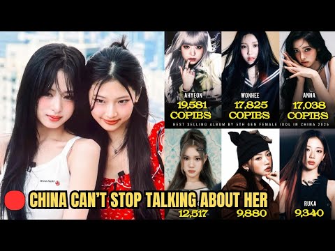 Ahyeon Breaks Records in China! Her Solo Outsells All 5th Gen Idols (+Ruka in Top 6)