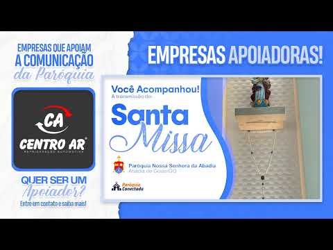 Santa Missa Dominical - 3º Domingo da Páscoa - 19/04/2026 - 10h