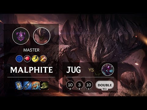 Malphite Jungle vs Kha'Zix - EUW Master Patch 10.12