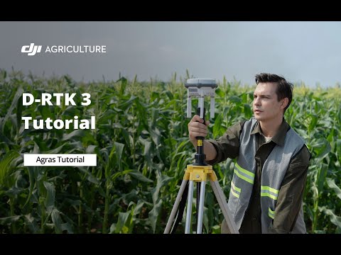 Agras Tutorial: How to Use D-RTK 3