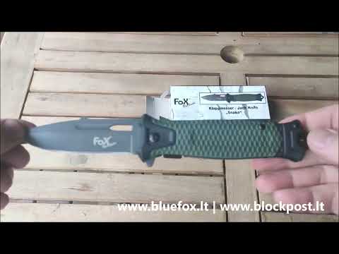 Peilis Fox Outdoor Snake 45551B Knife