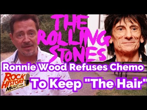Rolling Stones' Ronnie Wood Refused Chemo To Keep “The Hair”
