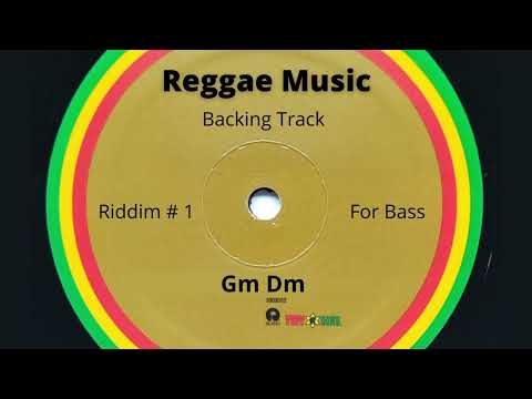 REGGAE BACKING TRACK for BASS - RIDDIM# 1