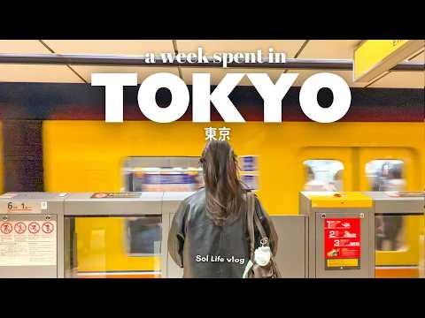 A Week in Tokyo | New Neighbourhoods, Rainy days, Shopping, Souvenir Guide & Café Hopping