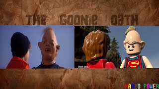 THE GOONIES Lego Dimensions vs Movie (Movie side by side)