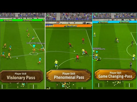 Which Pass Breaks Defenses? 😤 Visionary pass, Phenomenal pass or Game Changing pass in eFootball!