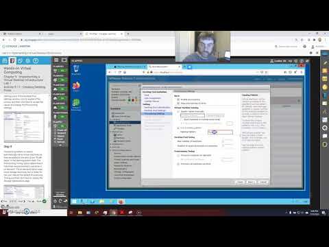 Demo: Creating a Desktop Pool in VMWare Horizon 7.2