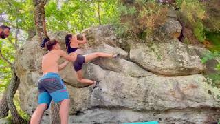 Video thumbnail de Problem 3 (Buitrera), 6b. Rozas