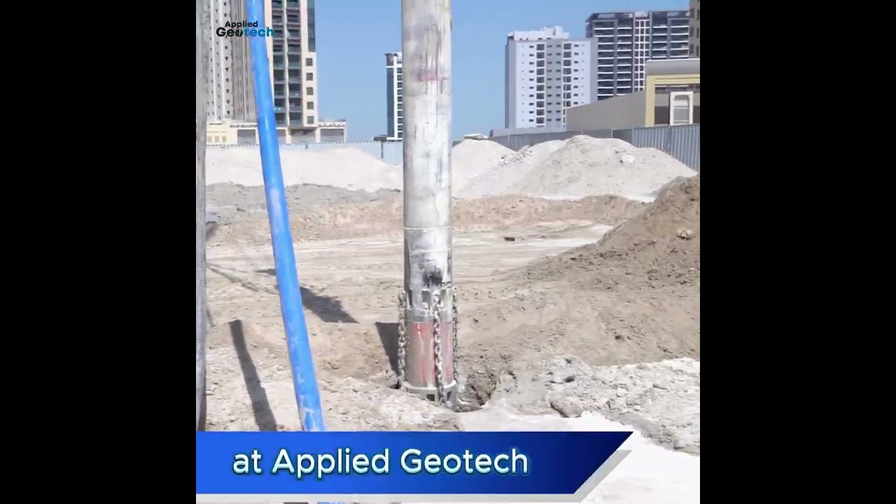 Applied Geotech—Real Vibroflot Operation for Foundation Stabilization