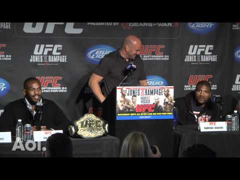 UFC 135 Pre-Fight Press Conference Highlights