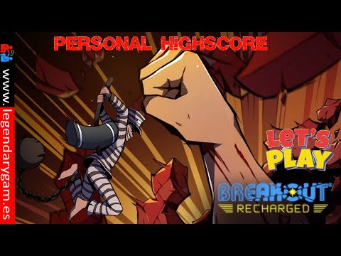 Breakout Recharged - 6500+ points - (2021) - Let's Play - Longplay - Personal Highscore