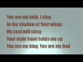 Holy One - Casting Crowns (LYRICS ON SCREEN)