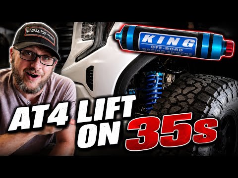 2024 Sierra AT4 3" Superlift w/King Shock Install + 35” Tire Fitment!