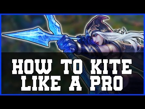 How To Kite and CS Like a PRO with Attack Move Click Explained - League of Legends