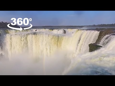 Vista 360 das Cataratas del Iguazú.