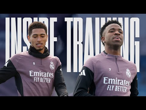 Last training session before Villarreal! | Real Madrid City