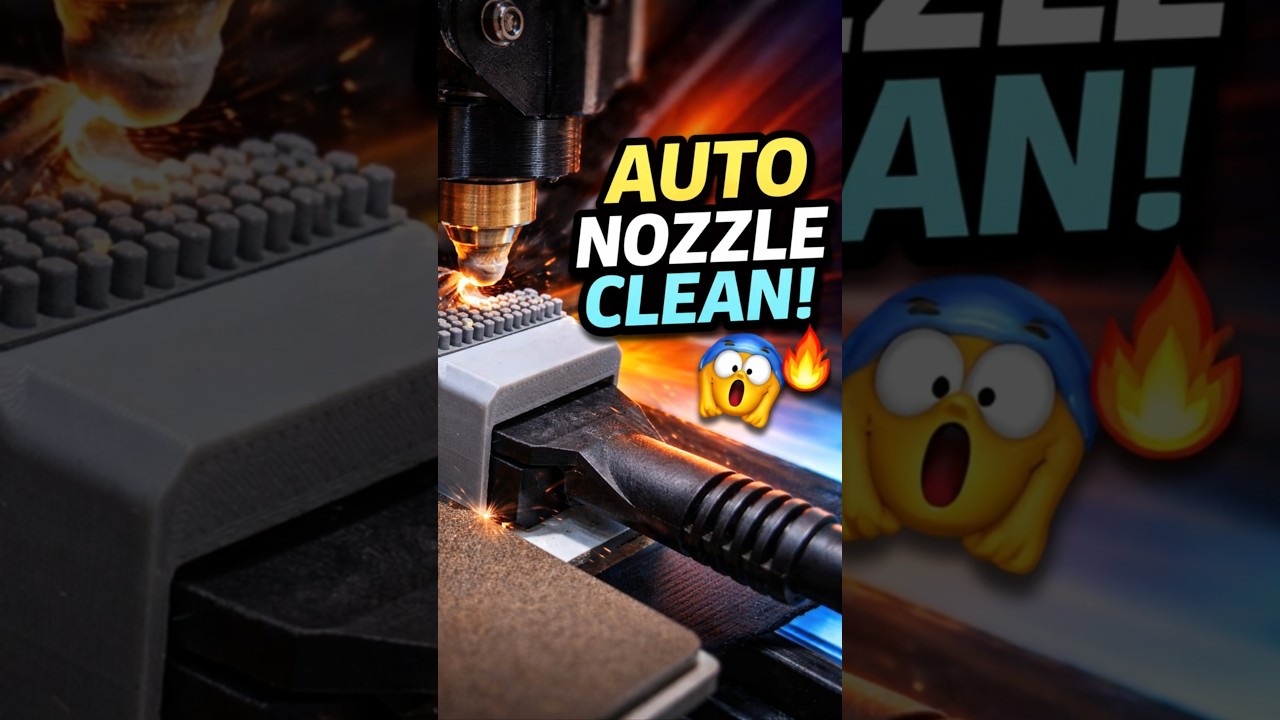 Ender 3 S1 Pro में Auto Nozzle Cleaning लगाया तो First Layer Perfect हो गई